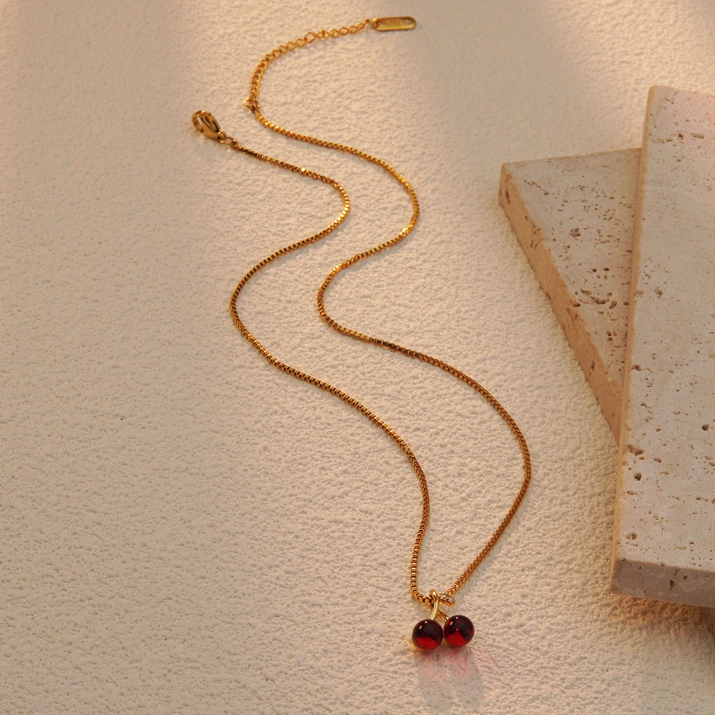 Red Cherry Necklace