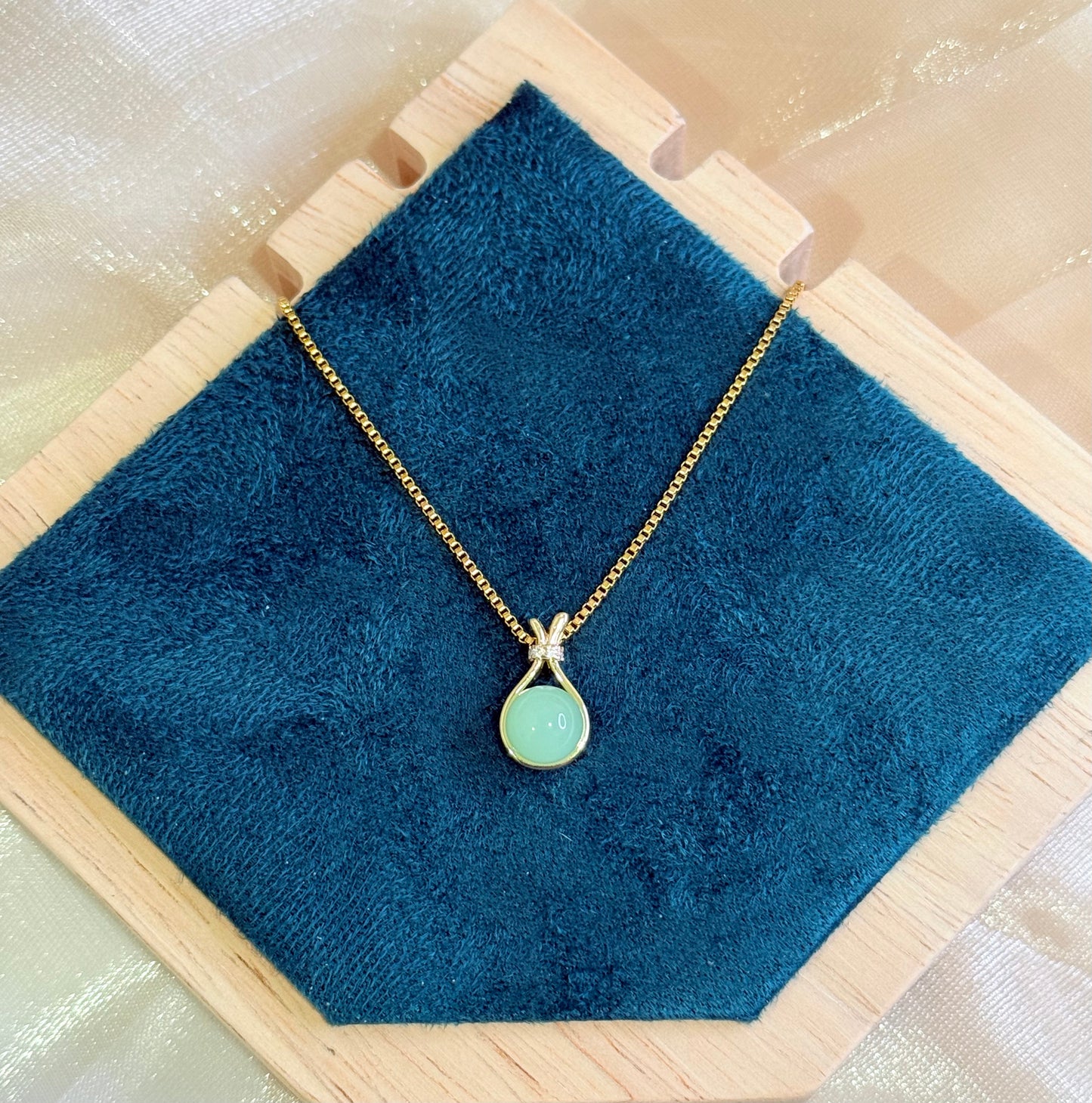 Geometric Pendant Necklace