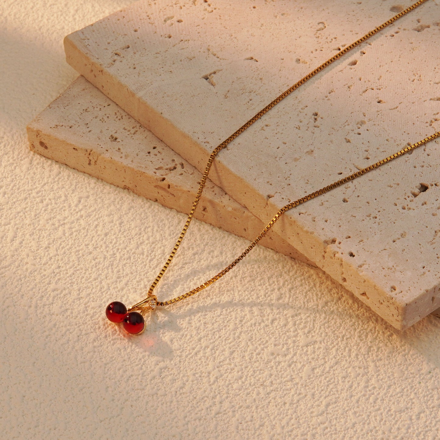 Red Cherry Necklace