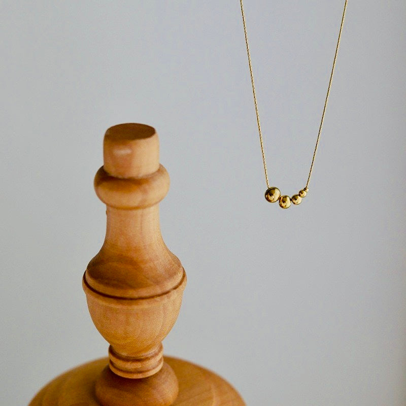 Ascending Beaded Necklace