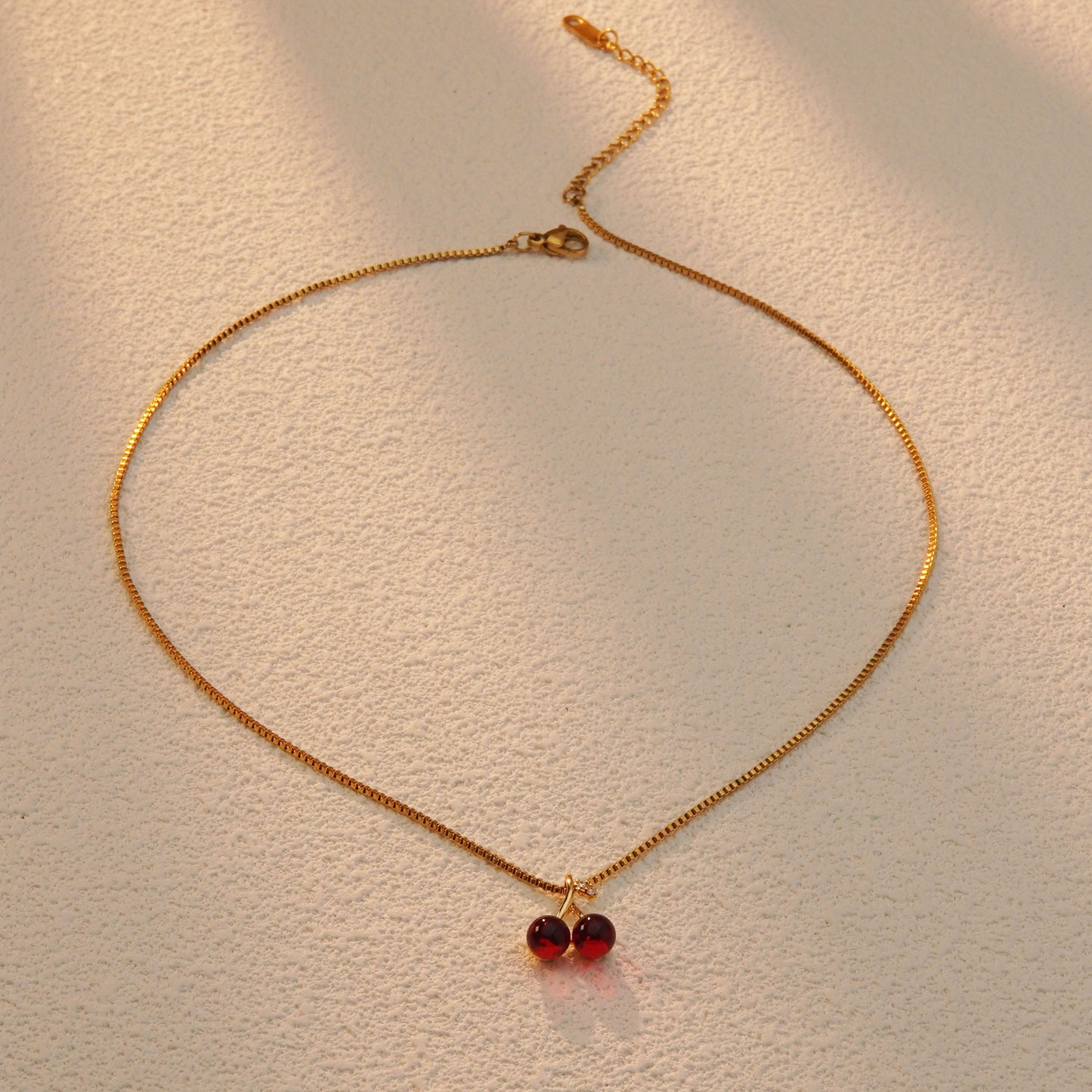 Red Cherry Necklace