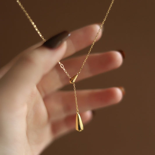 Sweet Water Droplet Necklace