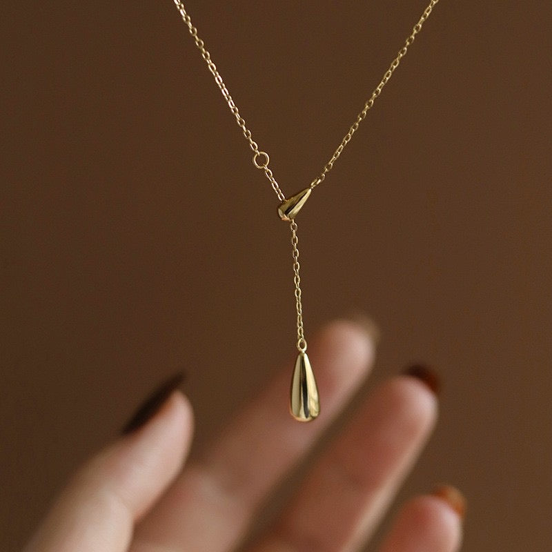 Sweet Water Droplet Necklace
