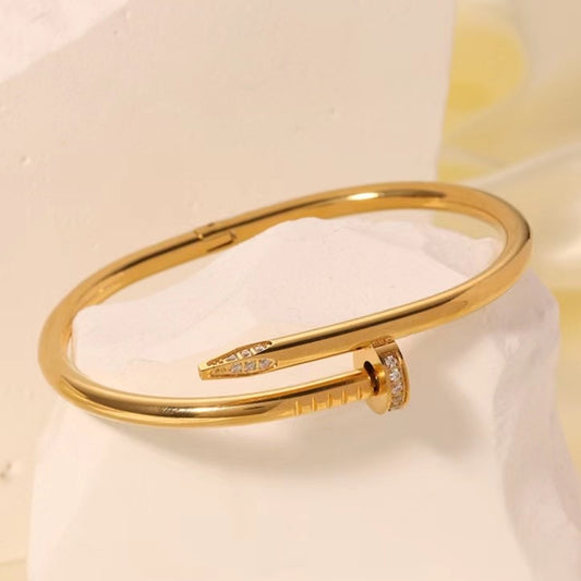 Zircon Nail Bangle