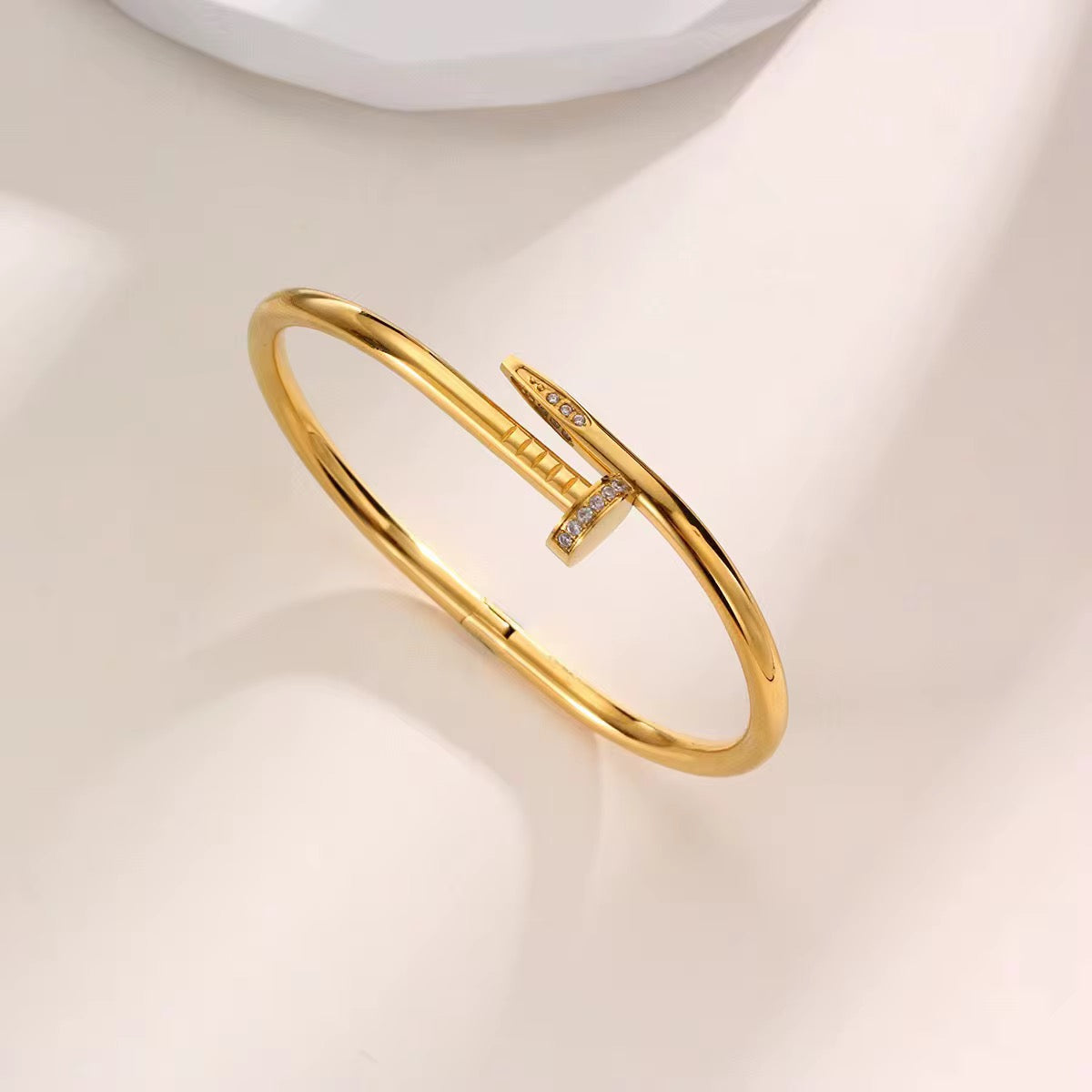 Zircon Nail Bangle